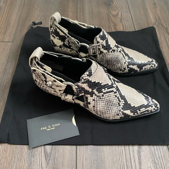 Rag & Bone Westin Harness Boots - Picture 1 of 13